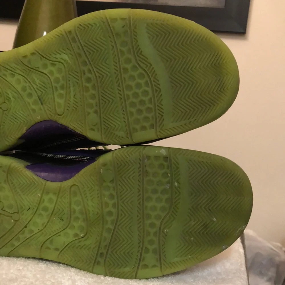 JORDAN PRIME FLIGHT COURT PURPLE BASKETBALL SNEAKERS MENS SIZE 8
